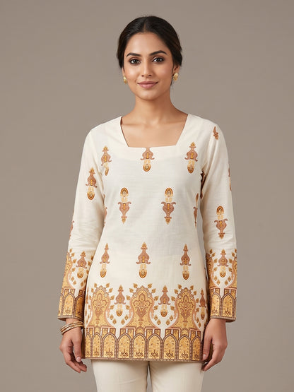Cotton Kurti - Multi