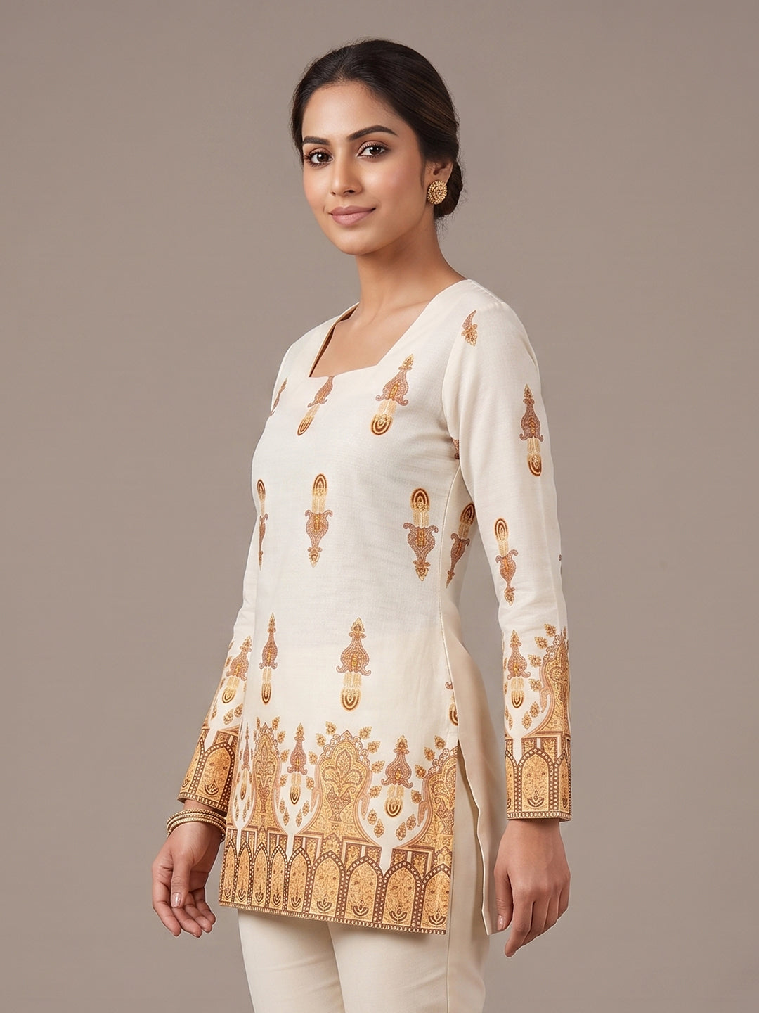Cotton Kurti - Multi