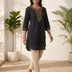 Cotton Kurti - Black