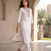 Cotton Kurti - White