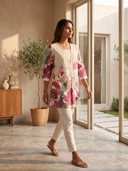 Cotton Kurti - Multi