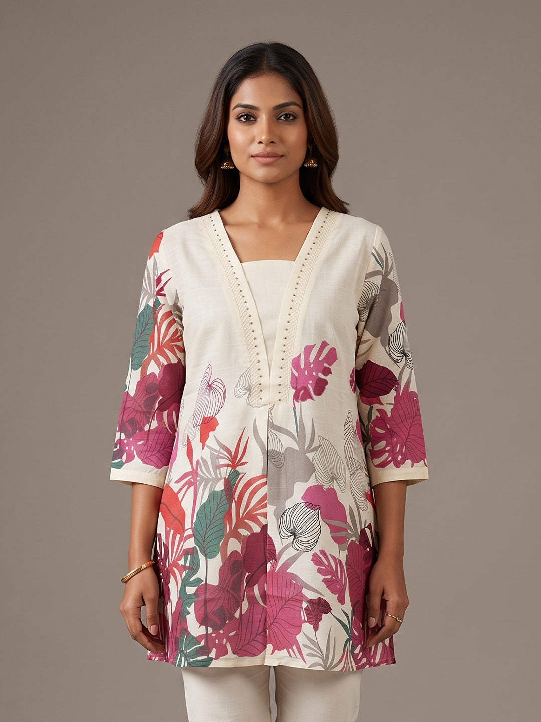 Cotton Kurti - Multi