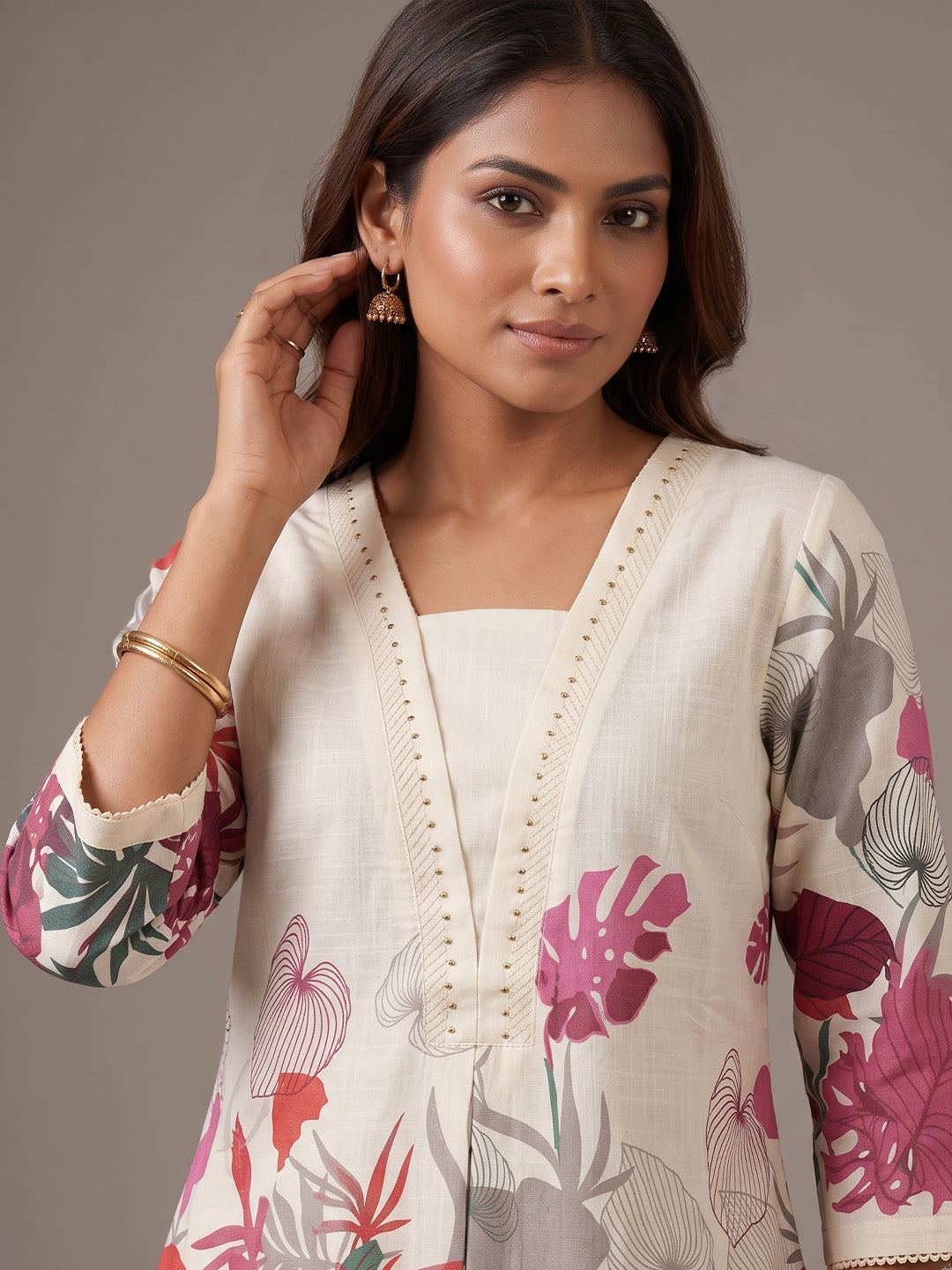 Cotton Kurti - Multi