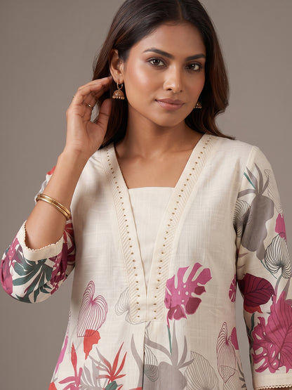 Cotton Kurti - Multi
