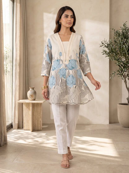 Cotton Kurti - Multi