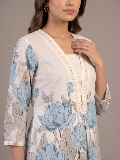 Cotton Kurti - Multi