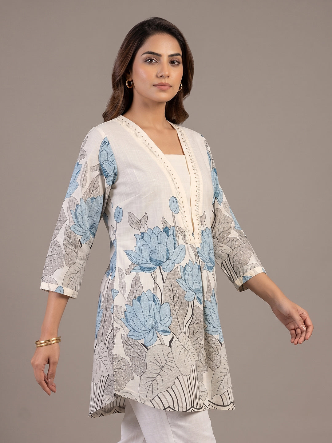 Cotton Kurti - Multi