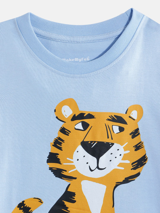 Coolbee Store Kids Boys Clothing Set - Sky Blue (KBSS25CS488) – additional view