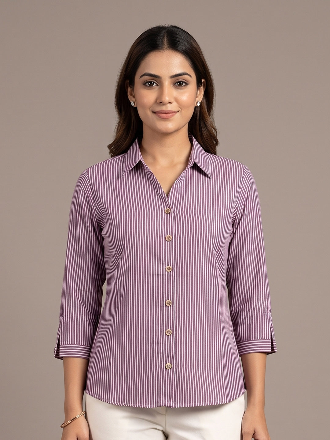 Cotton Shirt - Pink