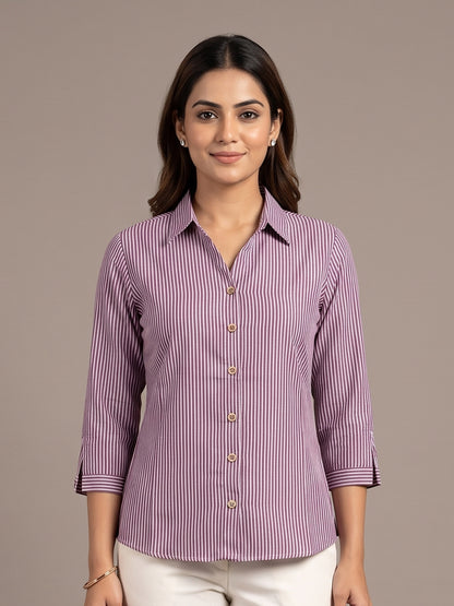 Cotton Shirt - Pink