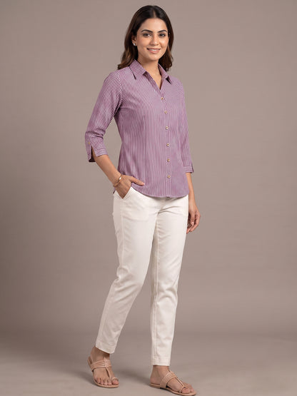 Cotton Shirt - Pink