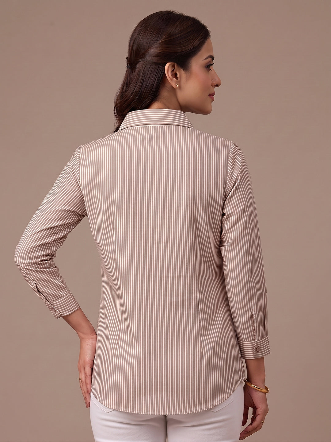 Cotton Shirt - Beige