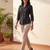 Cotton Shirt - Black