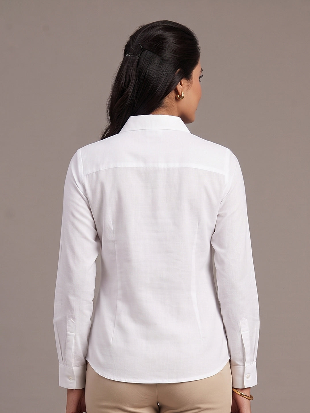 Cotton Shirt - White