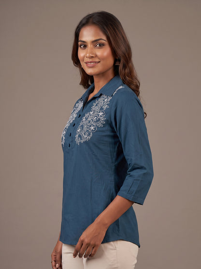 Cotton Top - Blue