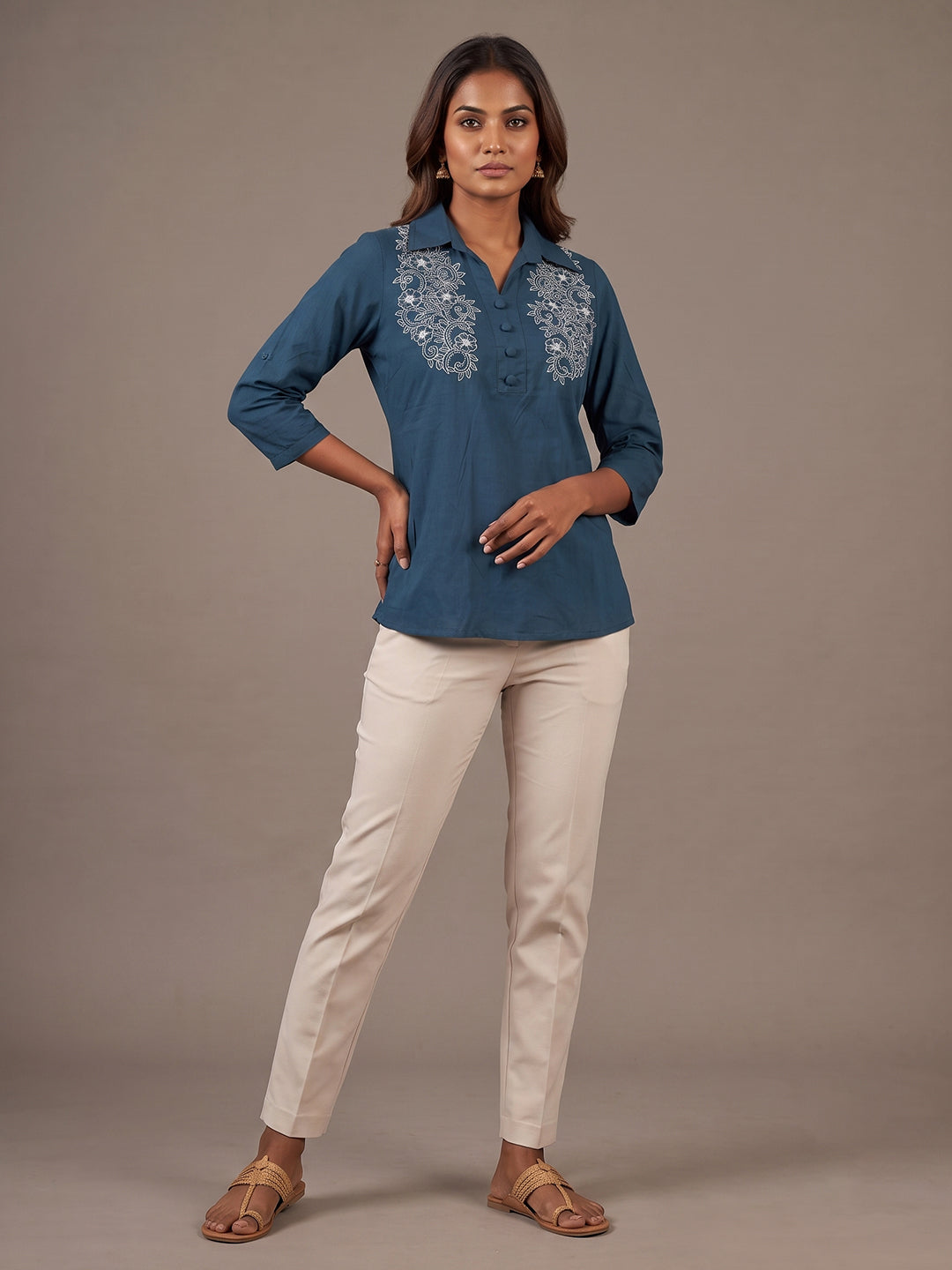 Cotton Top - Blue