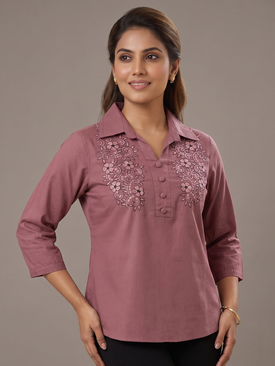 Cotton Top - Rose