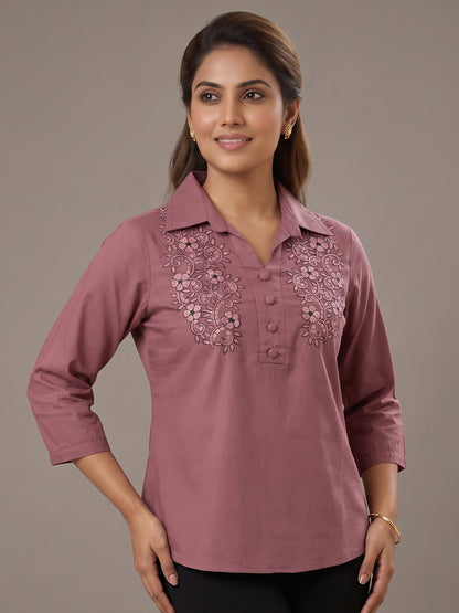 Cotton Top - Rose