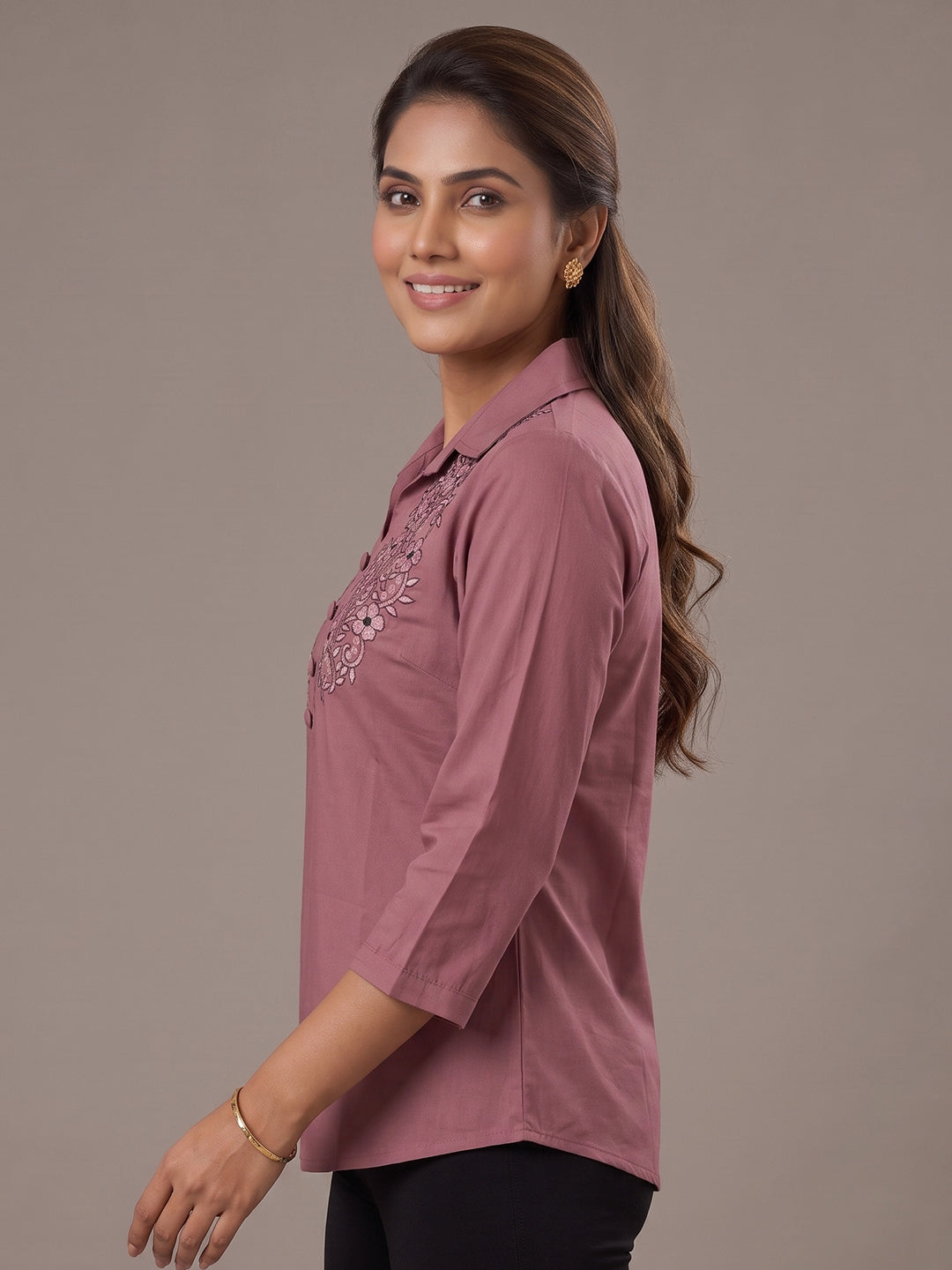Cotton Top - Rose