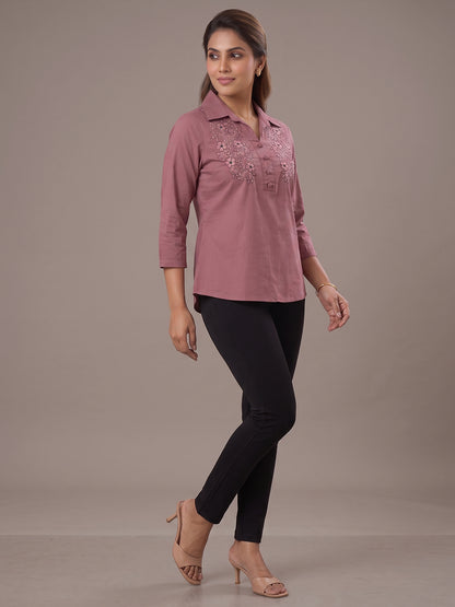 Cotton Top - Rose