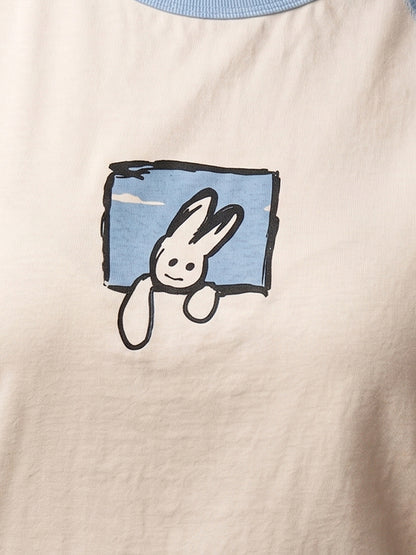 Cotton T-shirt - White