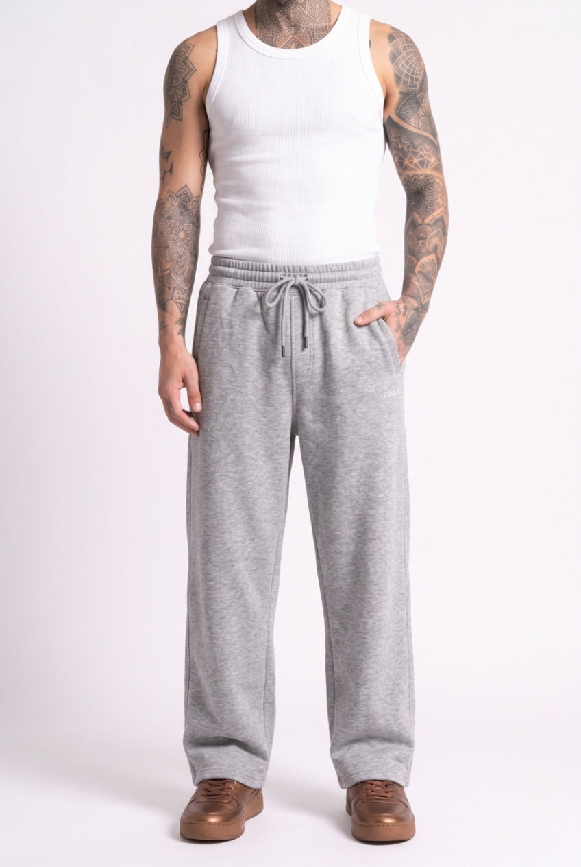Cool Bee Joggers Gray Milange for Men - Joggers Casual Streetwear India - Lifestyle View