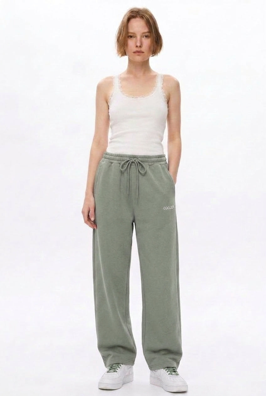 Cool Bee Joggers Green for Women - Joggers Casual Streetwear India - Lifestyle View