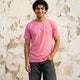 Essential Cotton Crew Neck T-Shirt Pink