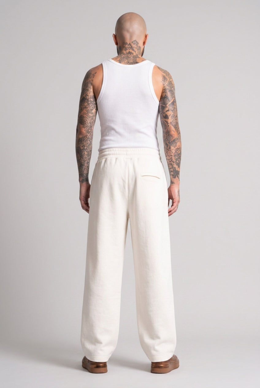 Cool Bee Joggers Off White for Men - Joggers Casual Streetwear India - Lifestyle View