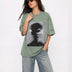 Blurred Vision Tee Green