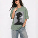 Blurred Vision Tee Green