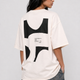 Perspective Graphic Tee White