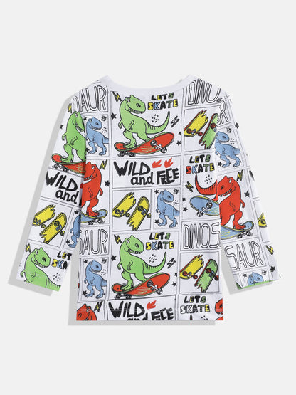 Coolbee Store Kids Boys Clothing Set - White (KBAW25ST1) – side view