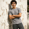 Essential Cotton Crew Neck T-Shirt Stone Gray