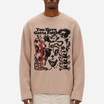 Sacred Chaos Waffle Tee Beige