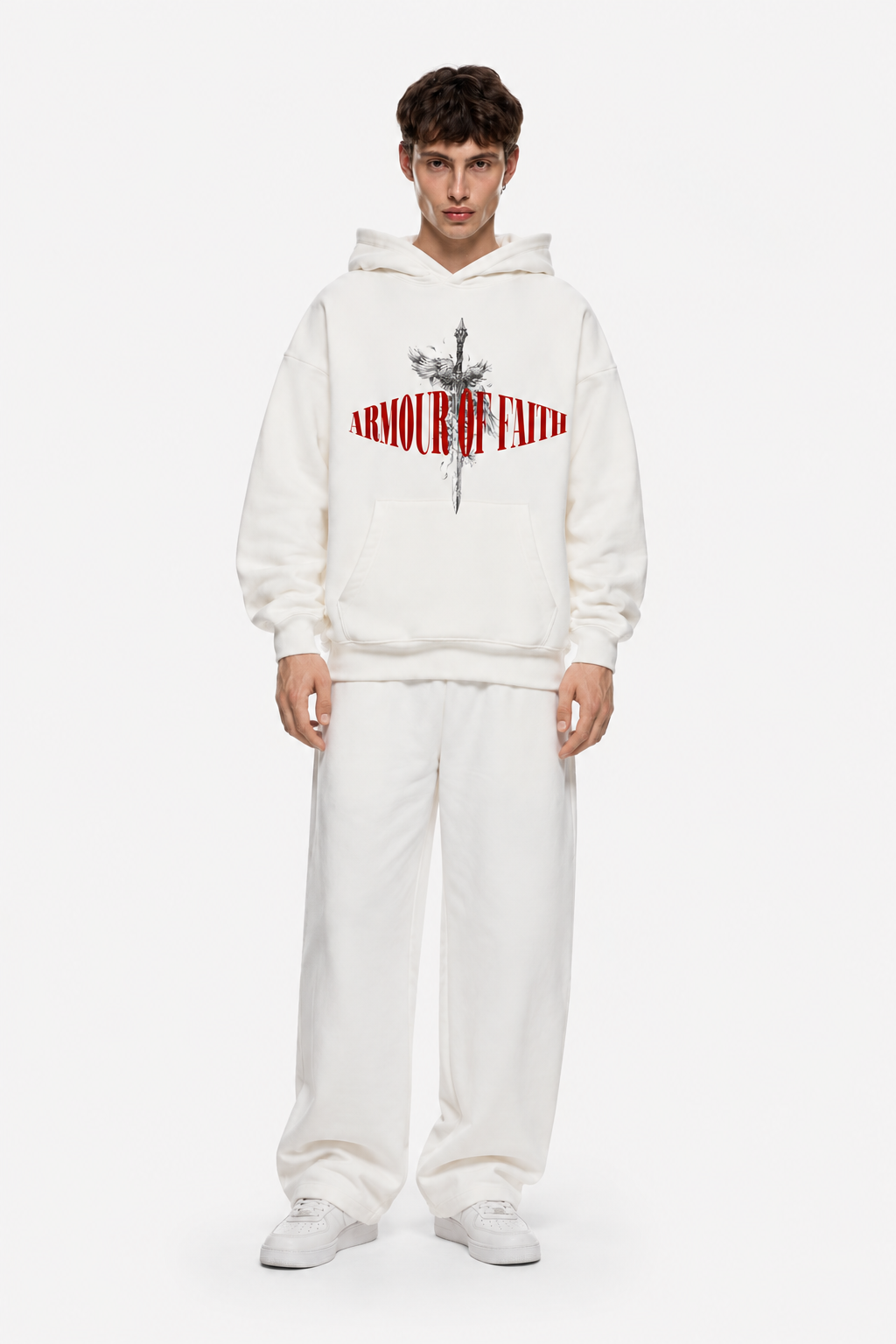 Guardian Wings Hoodie White – Coolbee Store, photo 3 of 5