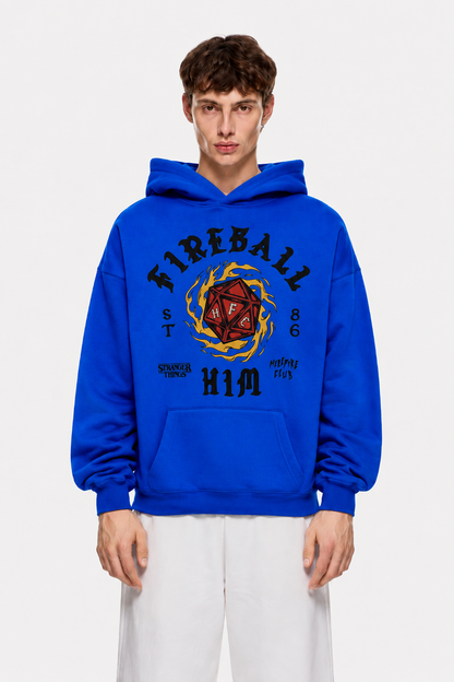 Fireball Hoodie Blue – Coolbee Store, photo 1 of 5