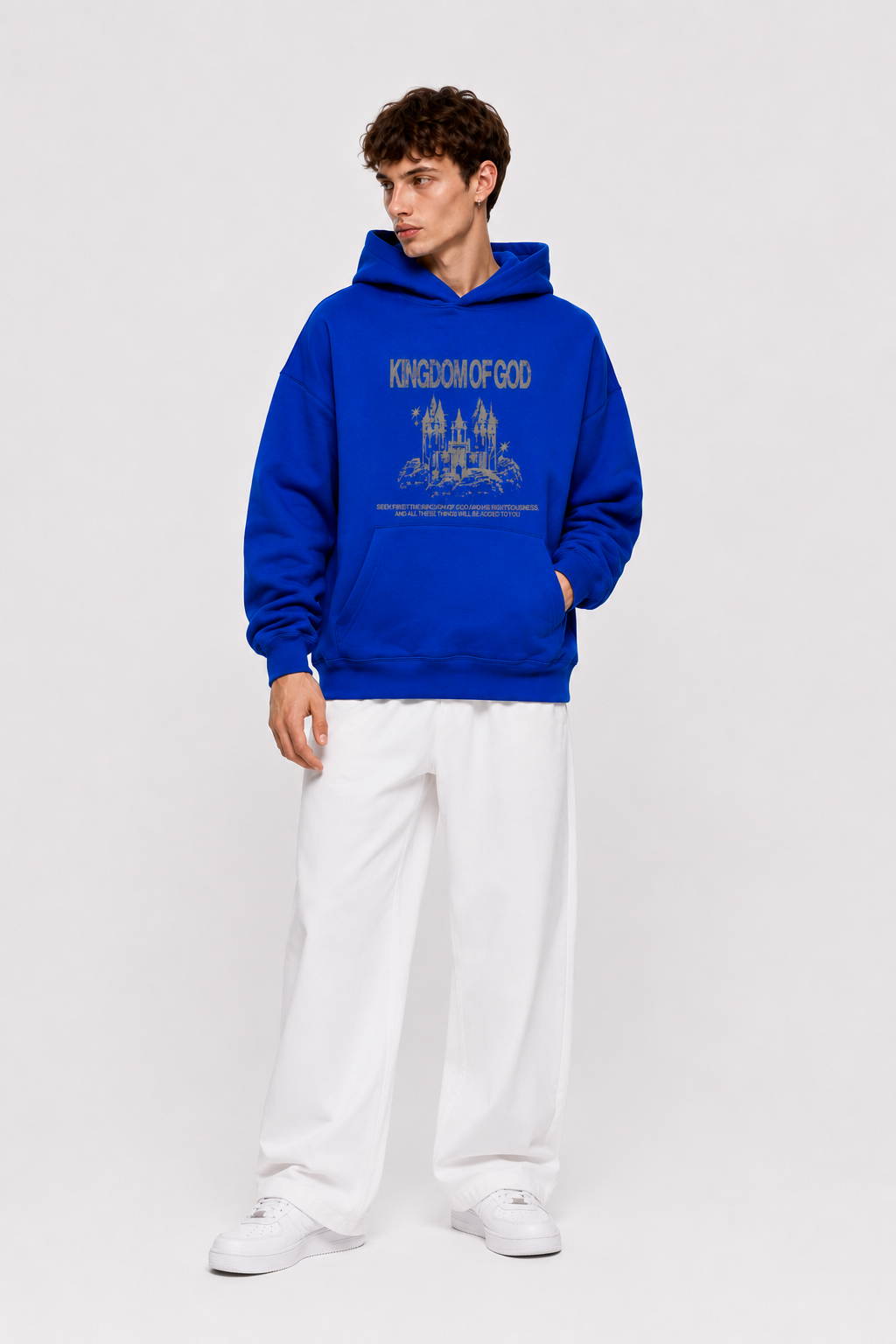Kingdom Hoodie Blue