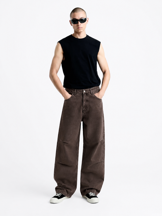 Shadow Brown Jeans – Coolbee Store, photo 1 of 8