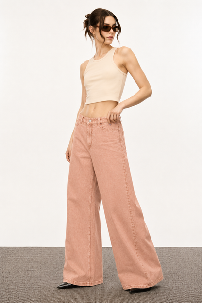 Peach Haze Jeans – Coolbee Store, photo 5 of 6