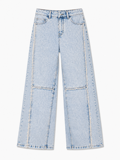 Ice Wash Panel Jeans – Coolbee Store, photo 1 of 7