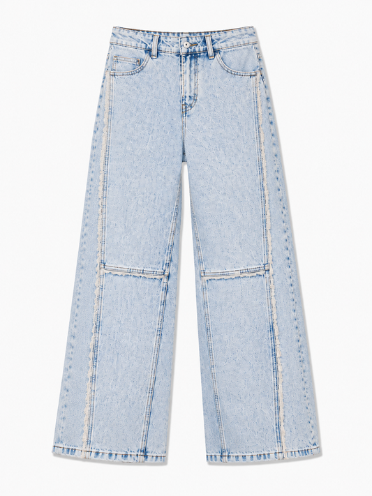 Ice Wash Panel Jeans – Coolbee Store, photo 1 of 7