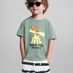 Kids Boys T-Shirt - Seagreen (KBSS25TR448)