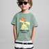 Kids Boys T-Shirt - Seagreen (KBSS25TR448)