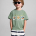 Kids Boys T-Shirt - Seagreen (KBSS25TR451)