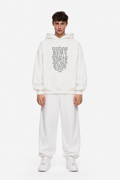 Heavy Impact Hoodie White
