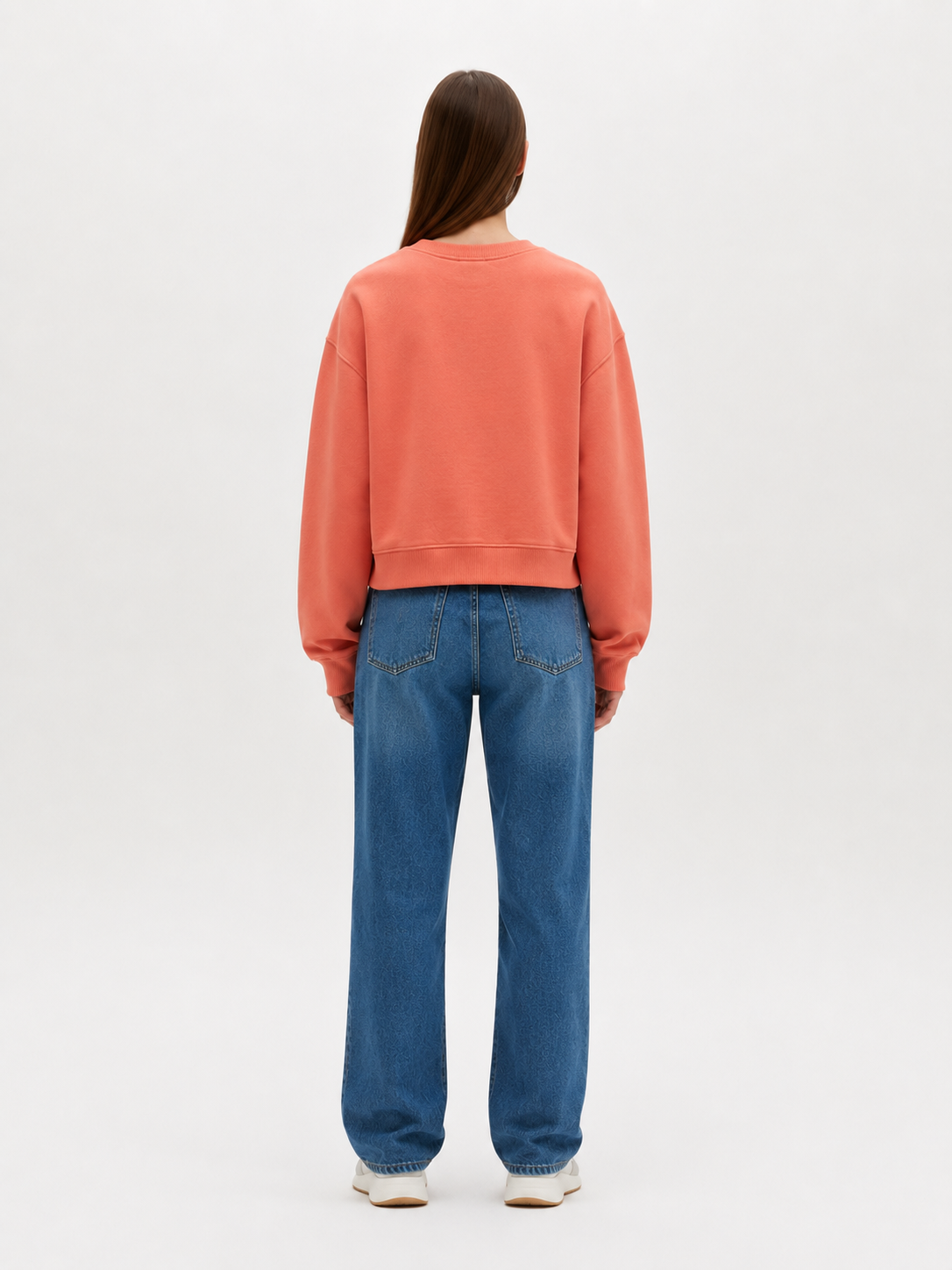 Cherry Sweatshirt Peach