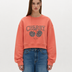 Cherry Sweatshirt Peach