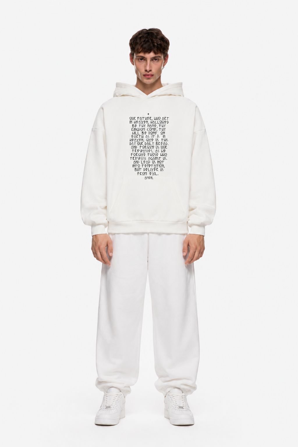 Heavy Impact Hoodie White
