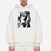 Shadow Metal Hoodie White